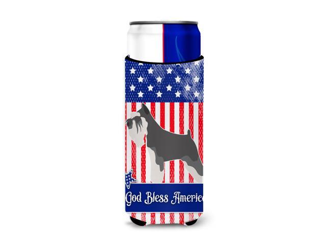 Miniature Schnauzer American Michelob Ultra Hugger for slim cans BB8379MUK