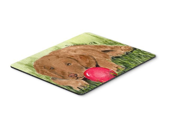 Curly Coated Retriever Mouse pad hot pad or trivet