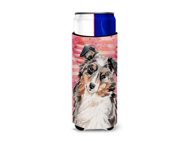 Australian Shepherd Love Michelob Ultra Hugger for slim cans BB9467MUK