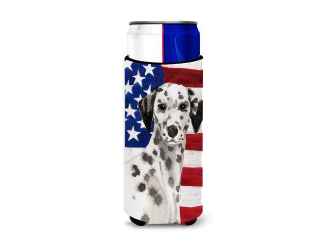 Dalmatian Patriotic Michelob Ultra Hugger for slim cans BB9380MUK
