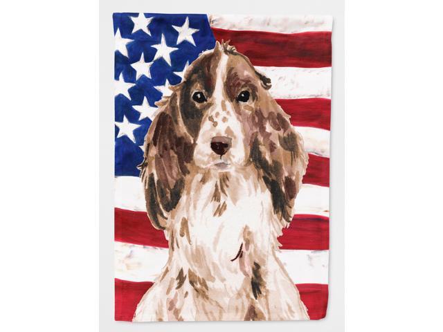 Brown Parti Patriotic Flag Garden Size BB9377GF