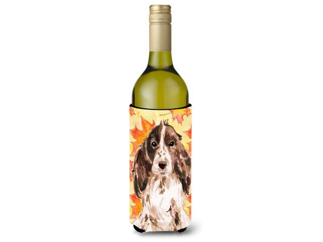 Brown Parti Fall Wine Bottle Beverge Insulator Hugger BB9517LITERK