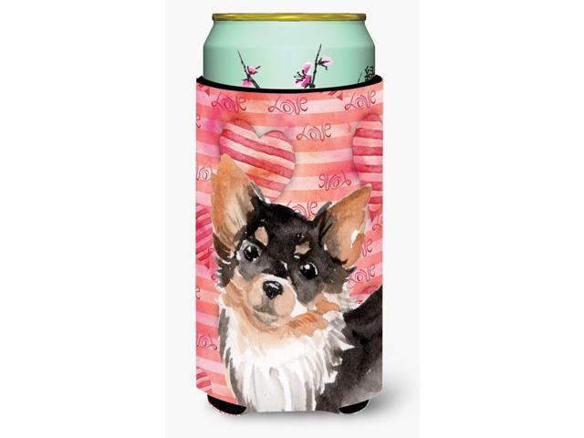Long Haired Chihuahua Love Tall Boy Beverage Insulator Hugger BB9494TBC