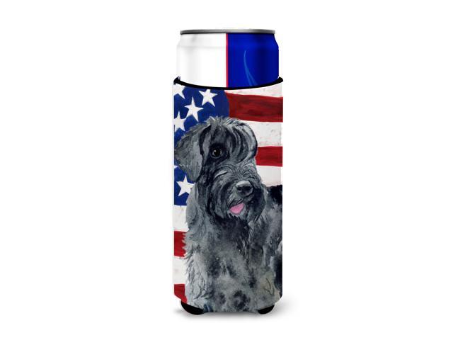 Giant Schnauzer Patriotic Michelob Ultra Hugger for slim cans BB9660MUK