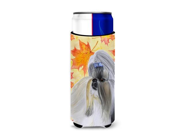 Shih Tzu Fall Michelob Ultra Hugger for slim cans BB9927MUK