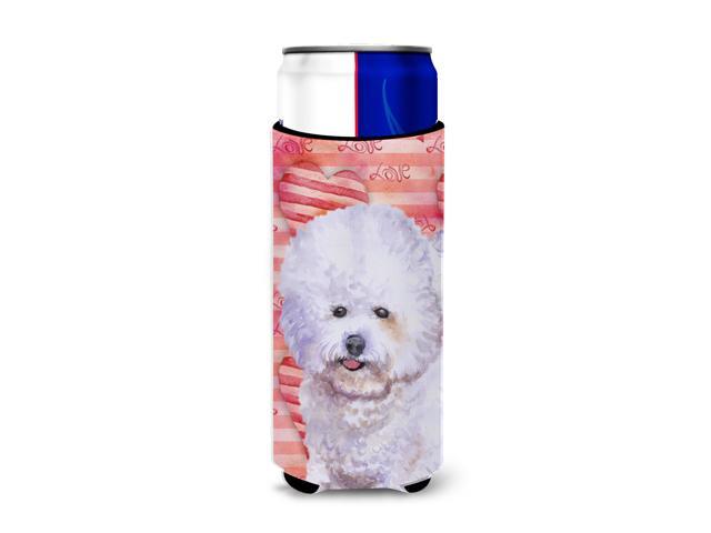 Bichon Frise Love Michelob Ultra Hugger for slim cans BB9735MUK