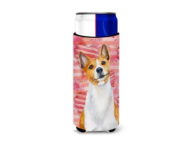 Basenji Love Michelob Ultra Hugger for slim cans BB9779MUK