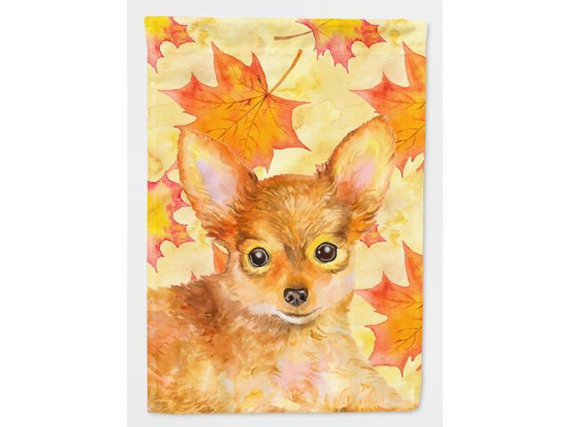 Toy Terrier Fall Flag Garden Size BB9983GF