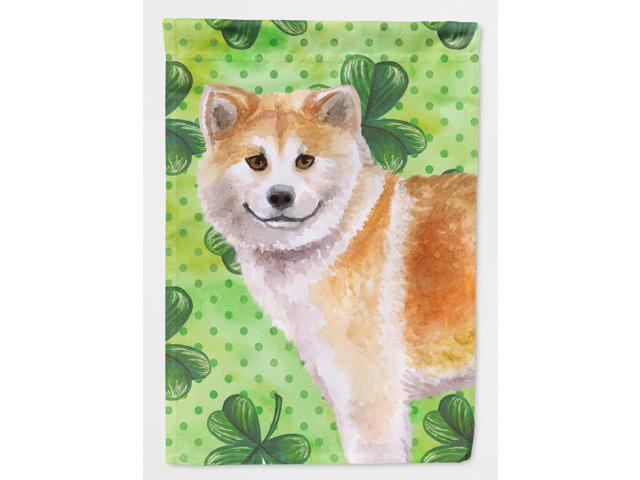Shiba Inu St Patrick's Flag Garden Size BB9852GF