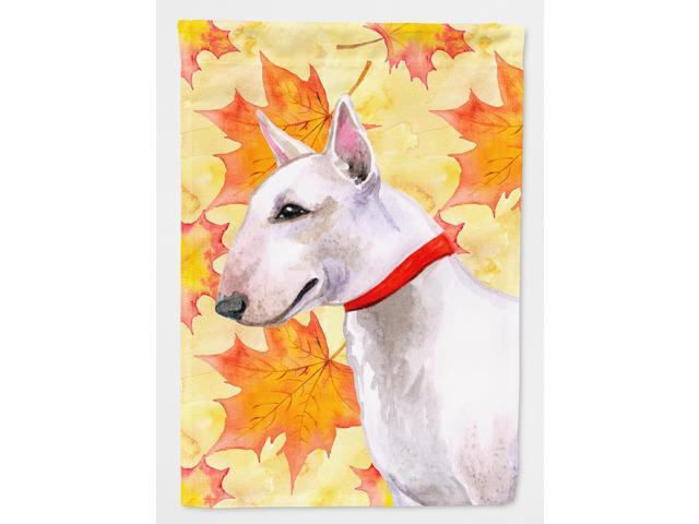 Bull Terrier Fall Flag Garden Size BB9954GF