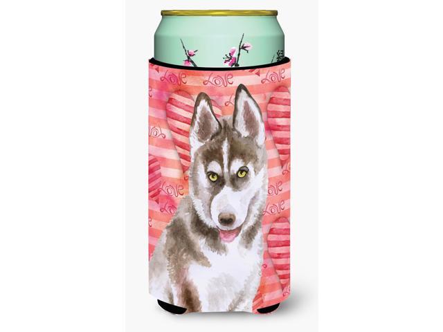 Siberian Husky Grey Love Tall Boy Beverage Insulator Hugger BB9783TBC