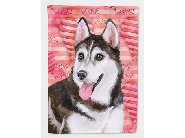 Siberian Husky #2 Love Flag Garden Size BB9799GF