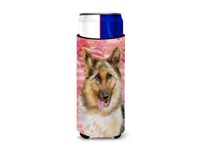 German Shepherd Love Michelob Ultra Hugger for slim cans BB9741MUK