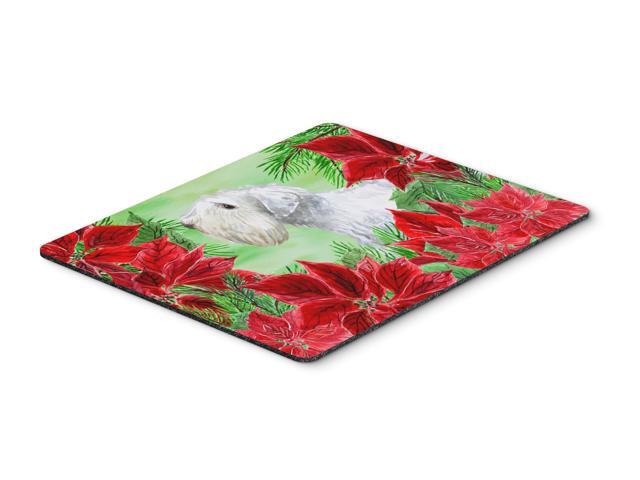 Sealyham Terrier Poinsettas Mouse Pad Hot Pad or Trivet CK1332MP