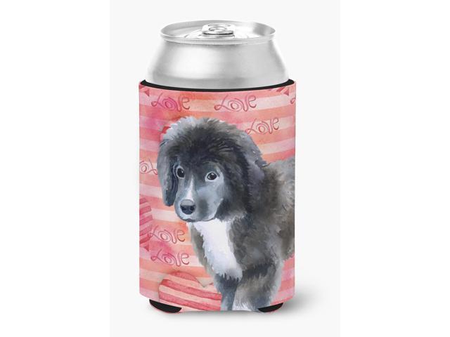 Newfoundland Puppy Love Can or Bottle Hugger BB9786CC