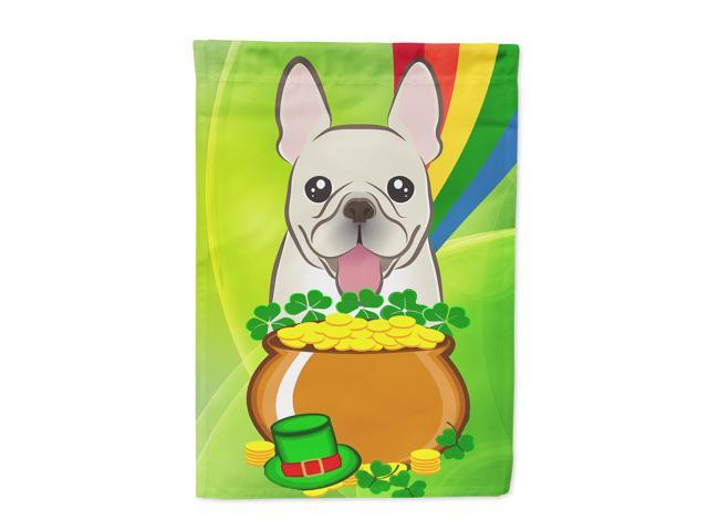 French Bulldog St Patrick's Day Flag Garden Size BB1982GF
