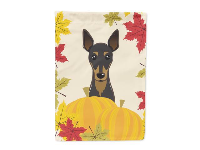 Min Pin Thanksgiving Flag Canvas House Size BB2046CHF