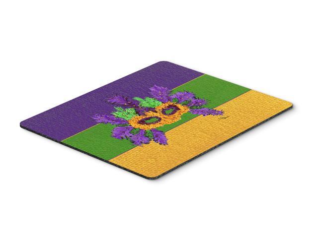 Mardi Gras Mouse Pad Hot Pad or Trivet