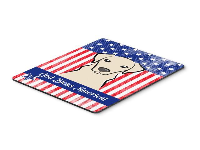 Yellow Labrador Mouse Pad Hot Pad or Trivet BB2152MP