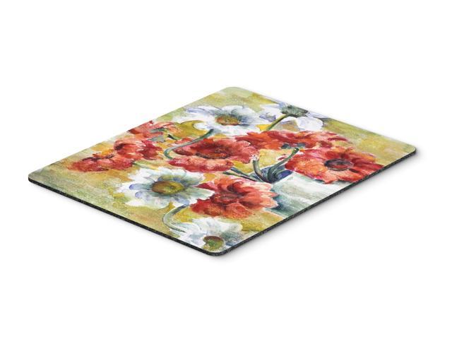 Flowers by Fiona Goldbacher Mouse Pad Hot Pad or Trivet GFGO0028MP