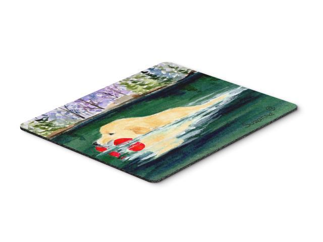 Golden Retriever Mouse pad hot pad or trivet