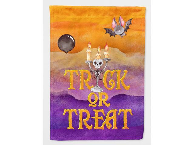 Halloween Trick or Treat Flag Canvas House Size BB7461CHF