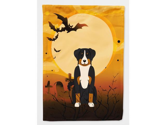 Halloween Appenzeller Sennenhund Flag Canvas House Size BB4309CHF