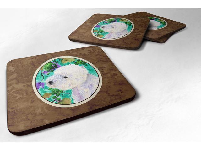 Set of 4 Westie Foam Coasters