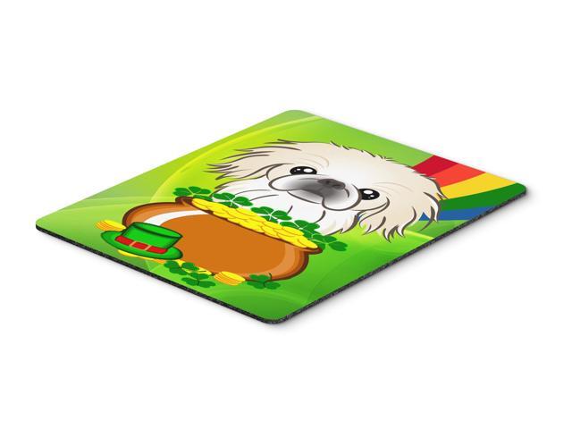 Pekingese St Patrick's Day Mouse Pad Hot Pad or Trivet BB1965MP