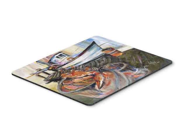 Blue Crab Trap Mouse Pad Hot Pad or Trivet JMK1104MP