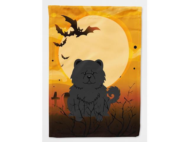 Halloween Chow Chow Black Flag Canvas House Size BB4409CHF