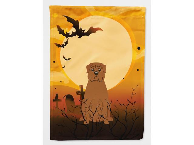 Halloween Dogue de Bourdeaux Flag Canvas House Size BB4339CHF