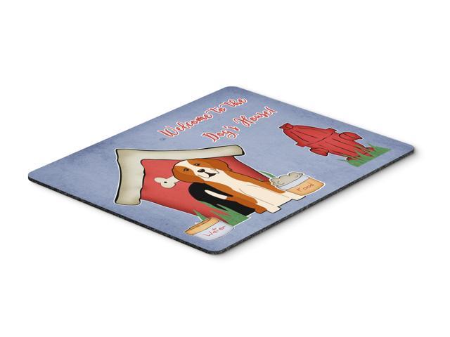 Dog House Collection English Foxhound Mouse Pad Hot Pad or Trivet BB2864MP
