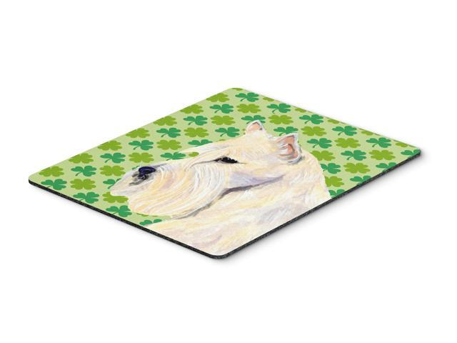 Scottish Terrier St Patrick's Day Shamrock Mouse Pad Hot Pad or Trivet