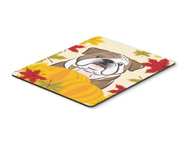 English Bulldog Thanksgiving Mouse Pad Hot Pad or Trivet BB2025MP