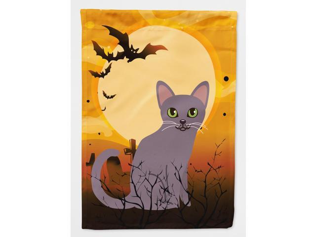 Halloween Korat Cat Flag Canvas House Size BB4447CHF