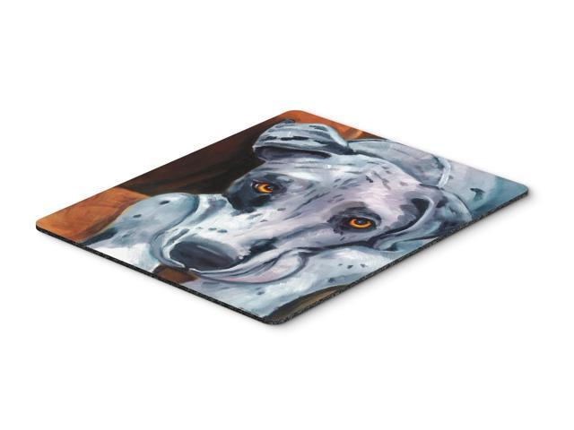 Great Dane Waiting Patiently Mouse Pad Hot Pad or Trivet 7385MP