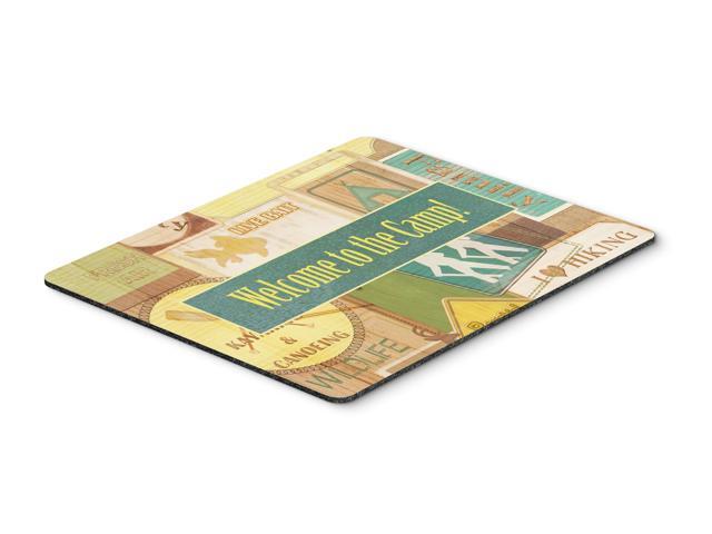 Welcome to the Camp Mouse Pad Hot Pad or Trivet SB3080MP