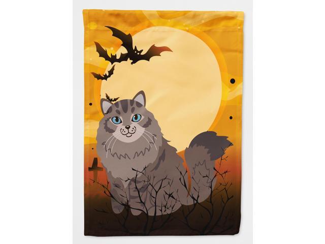Halloween Siberian Cat Flag Canvas House Size BB4455CHF