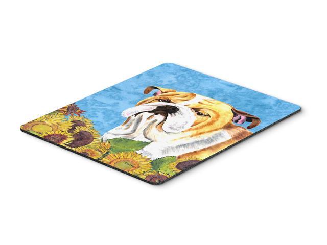 Bulldog English Mouse Pad Hot Pad or Trivet