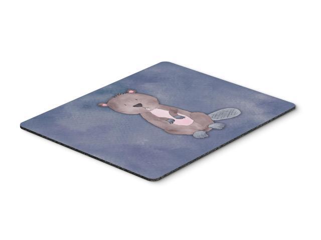 Beaver Watercolor Mouse Pad Hot Pad or Trivet BB7392MP