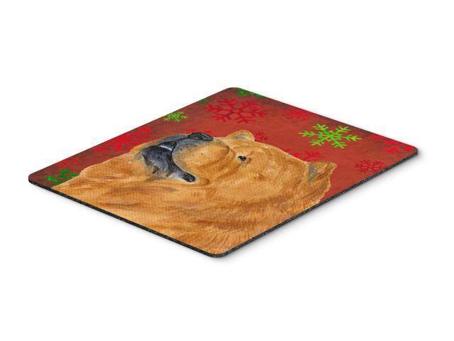 Chow Chow Snowflakes Holiday Christmas Mouse Pad Hot Pad or Trivet