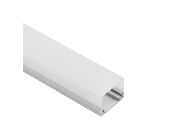 1M/33ft U-Shape Aluminum Channel - LED Aluminum Extrusion for Recessed/Suface Mounted with flex/hard LED Strip Light w/Oyster White cover-U06