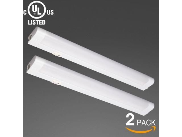 22inch Extendable Under-Cabinet Light Eye Care 4200K Cool White 780lm Integrated T5 Tube Multi-functional LED Workbench Light Plug & Play