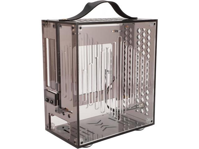 NeweggBusiness - Mini ITX Computer Case with Handle NeweggBusiness - Mini ITX Computer Case with Handle