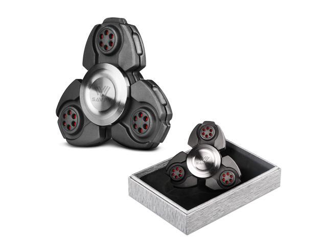 Hand Spinner SAVFY Spinner Fidget Toy Stress Reducer with Premium Ceramic Bearing - Spins for up to 3 - 5 Minutes - EDC Focus Toy Perfect for