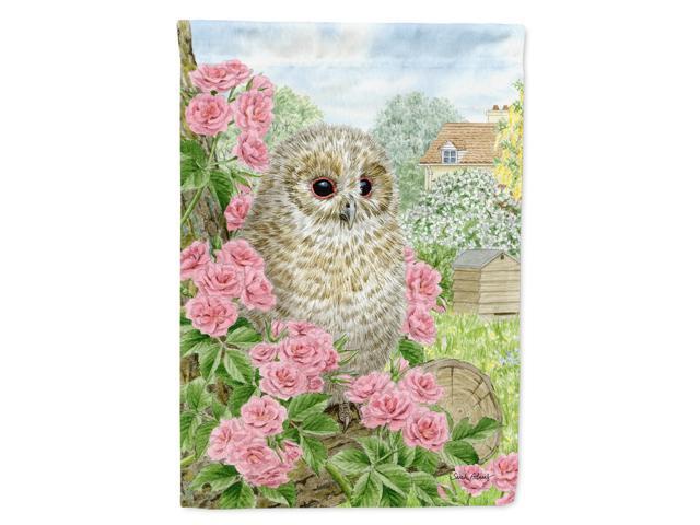 Caroline's Treasures ASA2109CHF Tawny Owlet Canvas House Size Flag Multicolor Large