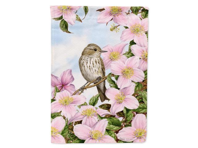 Caroline's Treasures ASA2088CHF Spotted Flycatcher Canvas House Size Flag Multicolor Large