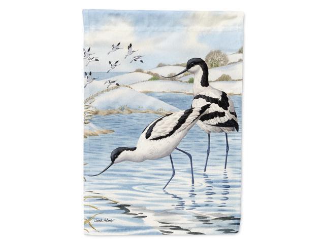 Caroline's Treasures ASA2056CHF Avocets Canvas House Size Flag Multicolor Large