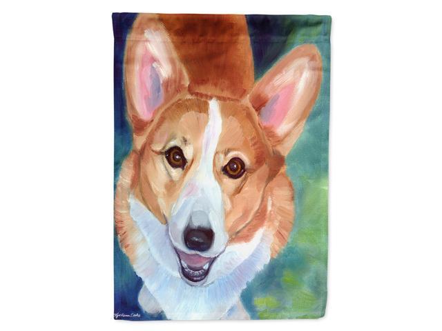 Caroline's Treasures 7299CHF Corgi Norton Flag Canvas Large Multicolor